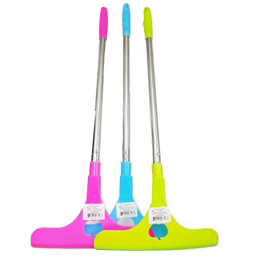 window squeegee long handle asst clrs -- 12 per box