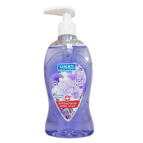 lucky hand soap 11.25oz lavender a-b -- 12 per case