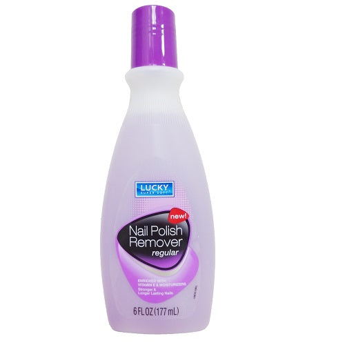 lucky nail polish remover 6oz -- 12 per case