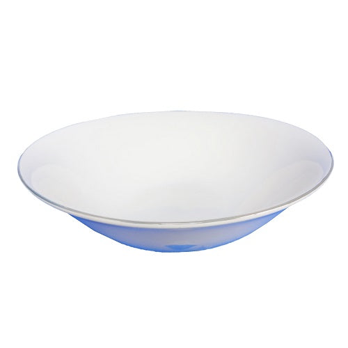 bowl porcelain 9in gold rim -- 36 per case