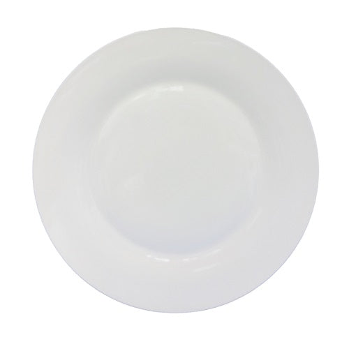 dinner plates 10.5in white -- 36 per case