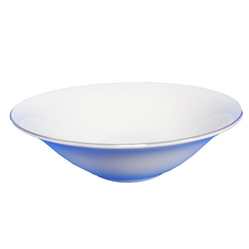 bowl porcelain 7in gold rim -- 48 per case