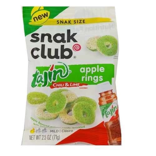 s.c tajin apple rings 2.5oz chili lme -- 12 per case