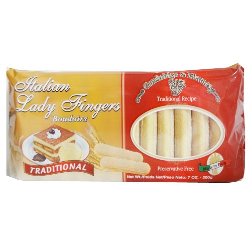 c t italian lady fingers cookies 7o -- 20 per case