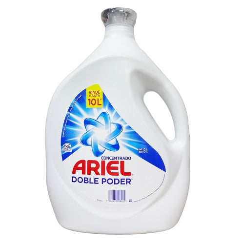 ariel liq 5 ltrs doble poder h.e -- 3 per case