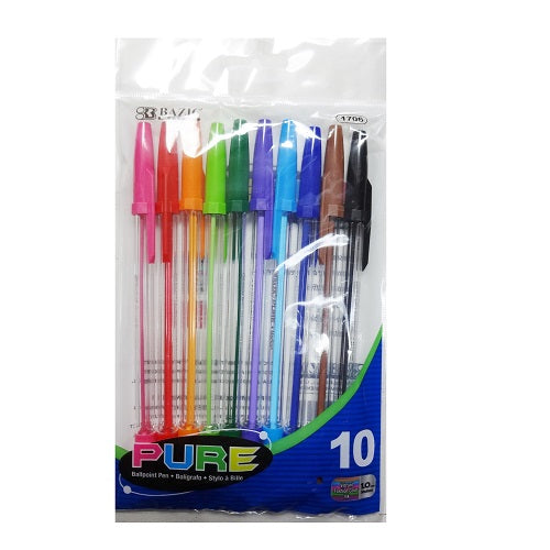 pens 1.0mm 10pk asst clrs -- 24 per box