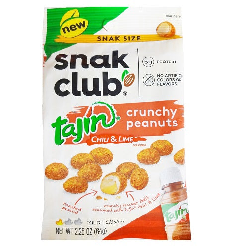s.c tajin crunchy peanuts 2.25 chili l -- 12 per case