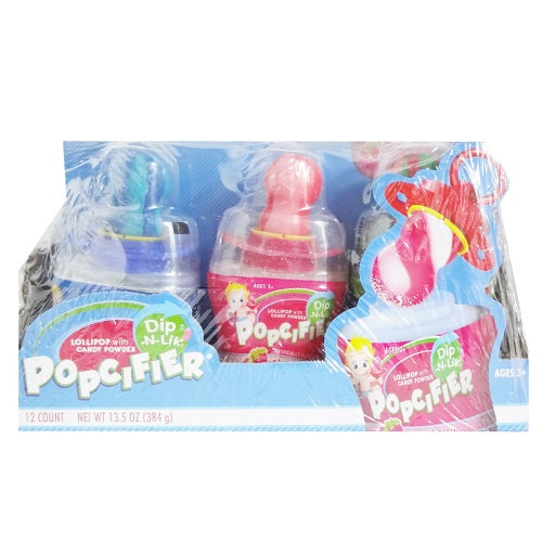 popcifier lollipop w- candy powder 1.13oz -- 12 per box
