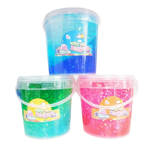 toy slime marble in bucket 1000g asst cl -- 12 per case