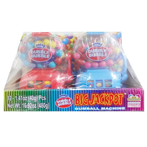 big jackpot dubble bubble gum 1.41oz -- 12 per box