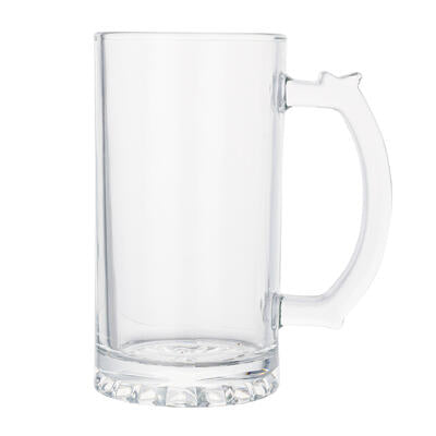 glass beer mug- 16oz -- 12 per case