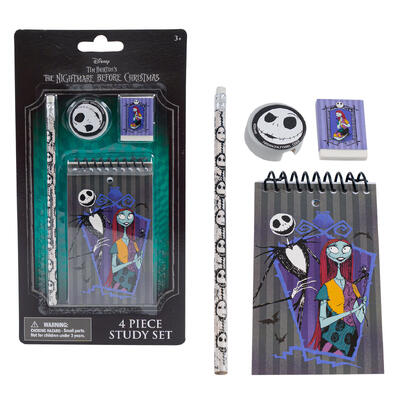 disney nightmare before christmas 4pc study kit -- 24 per case