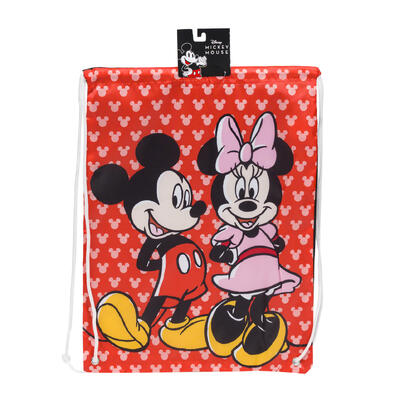 mickey and minnie mouse cinch bag- 18 -- 12 per box