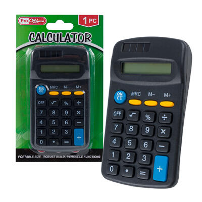 proffice pocket calculator- 5 -- 48 per case