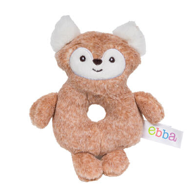 cuddle fox fynny plush w rattle- 6 -- 24 per case
