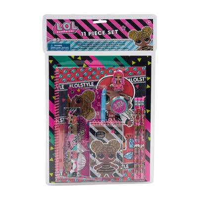 lol surprise 11pc stationery set -- 12 per case
