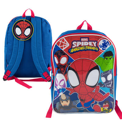 marvel spidey and amazing friends backpack- 15 -- 12 per case