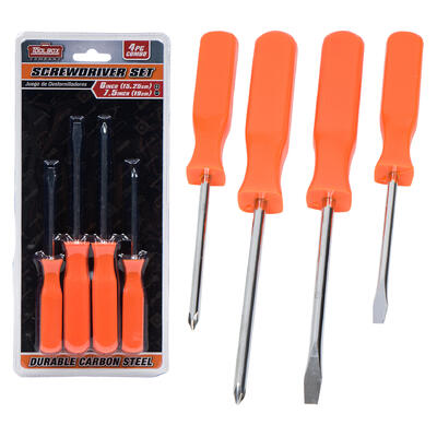 screwdriver set 4pc6 l 7 l -- 48 per case