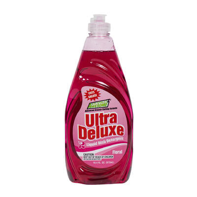 dish soap 19.4oz deluxe floral -- 12 per case