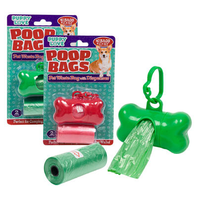 pet waste bag 15ctw dispenser2 -- 48 per case