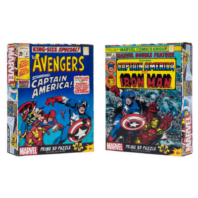 puzzle 300pc3d cpt.america iro -- 6 per case