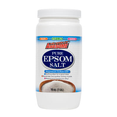 epsom salt 16oz awesome -- 24 per case