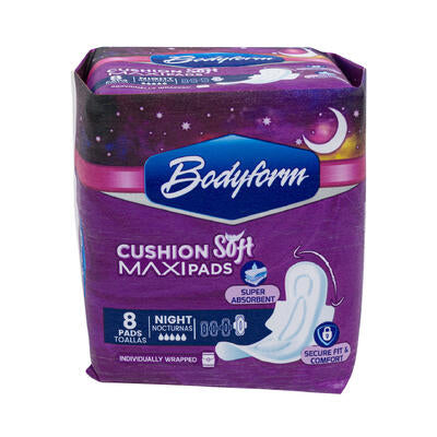 pads 8ct soft night bodyform -- 24 per case