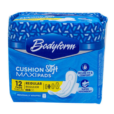 pads 12ct soft regular bodyf -- 24 per case