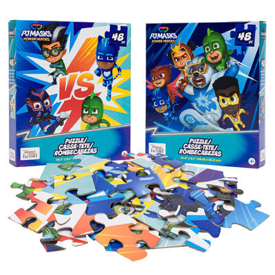 puzzle 48pc pj mask 2asst -- 24 per case