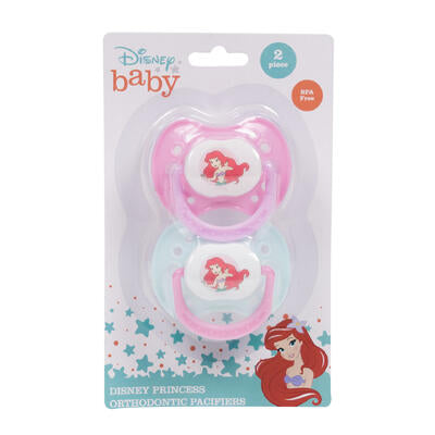 pacifier 2pk dis princess arie -- 48 per case