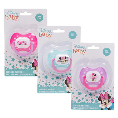 pacifier minnie mouse 3ast -- 48 per case