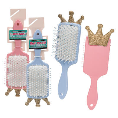 hair brush 9.4 pink blue -- 48 per case