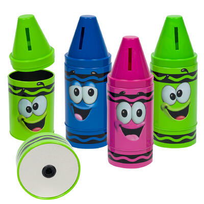 saving bank 9 x3.5 d crayon sh -- 12 per case
