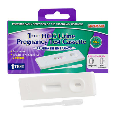pregnancy test 1pc cassette -- 48 per case