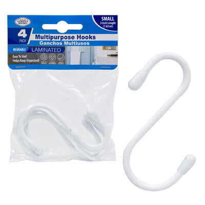 hook 3 4pk s-shape small lamin -- 48 per case