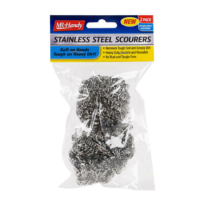 scourers 2pkstainless steel si -- 30 per case