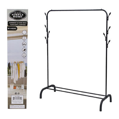 clothes rack 58 h w hnger hook -- 6 per case