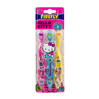 hello kitty 3pc toothbrush -- 24 per case