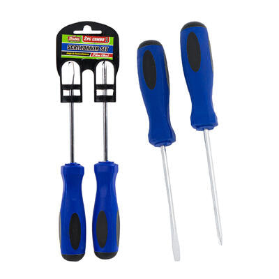 screwdriver set 2pc 7 l -- 48 per case
