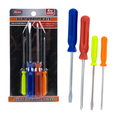 screwdriver set 4pc5 l 6 l -- 48 per case