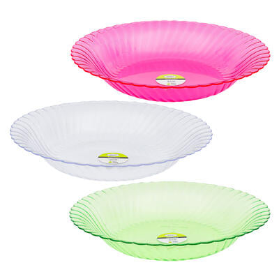 serving platter 13 rnd emboss -- 36 per case