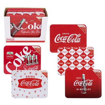 trivet 8.3 8 l coca cola sqr a -- 12 per case