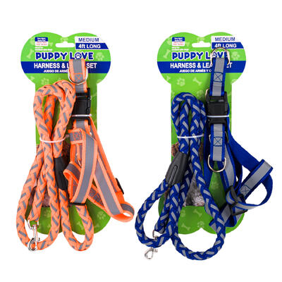 pet leash harness set 47.2 l m -- 48 per case