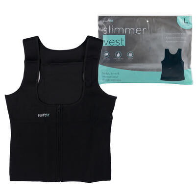 lrg women black slimming vest -- 20 per case