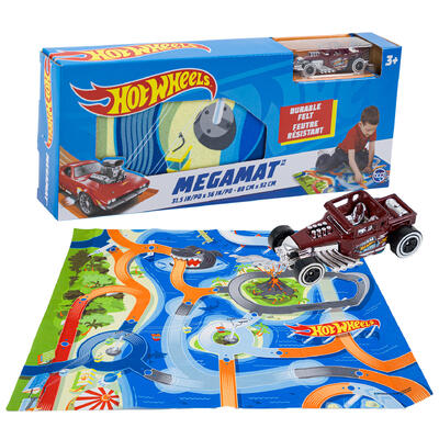 felt megamat hotwheels on the -- 12 per case