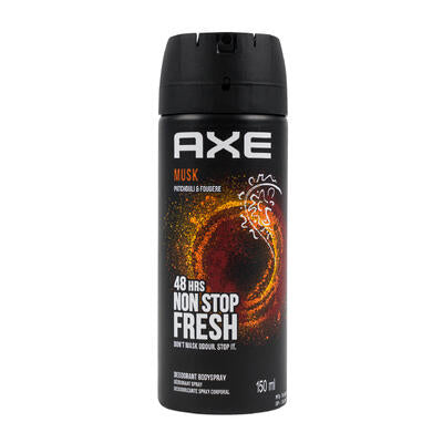 deodorant 150ml spray axe aer -- 6 per box