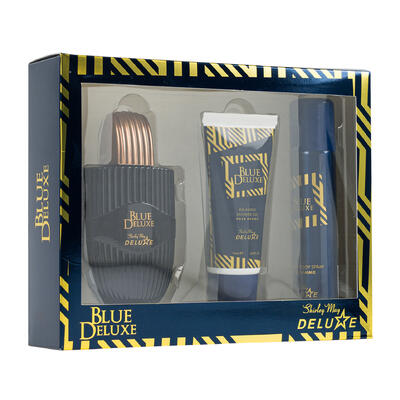 cologne 3pc set blue deluxe -- 24 per case