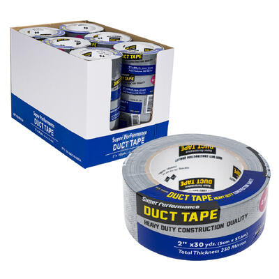 duct tape 2 x30 yrd silver -- 30 per case