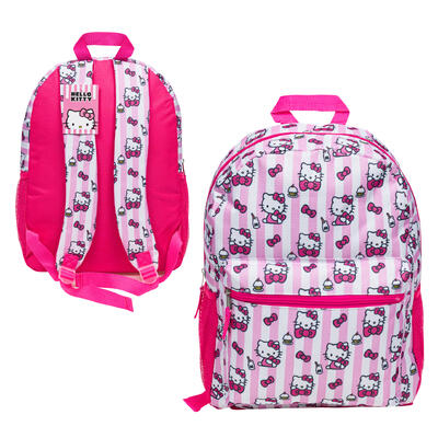 backpack 16 aop hot pnk hello -- 12 per case