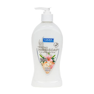 hand soap 13.5 lucky white pea -- 12 per case
